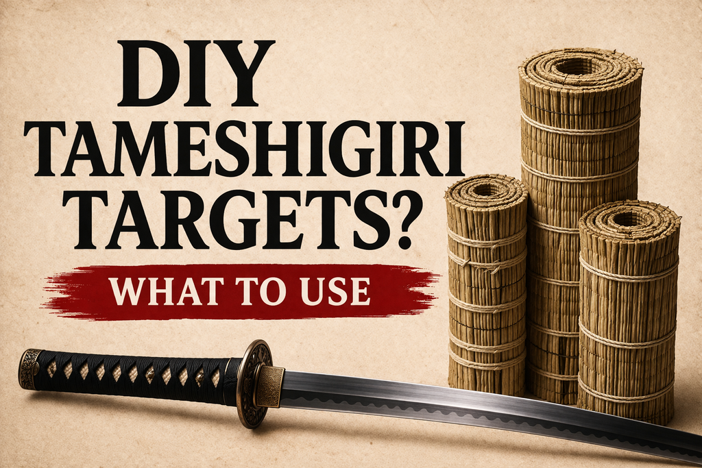 How to DIY Tameshigiri Material for Cutting?