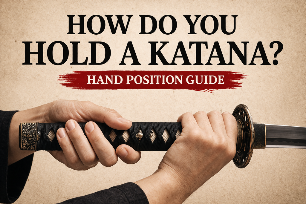 How To Hold A Katana Properly? (Hand Position Break Down)