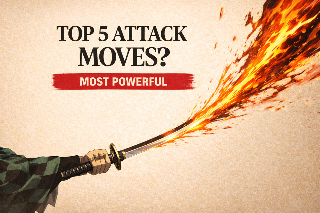 Top 5 attack moves in Demon Slayer