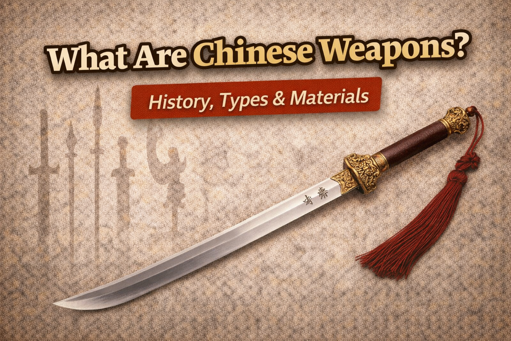 Chinese Weapons : A Complete Guide to Understand The History, Material and Different Types