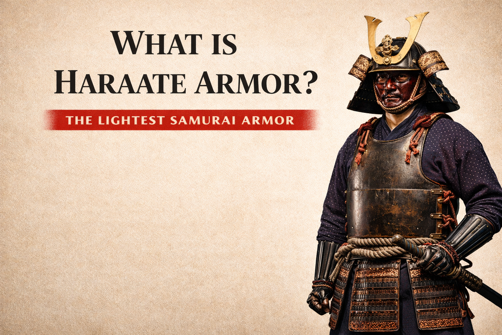 Haraate Complete guide to understand the lightest Japanese Armor