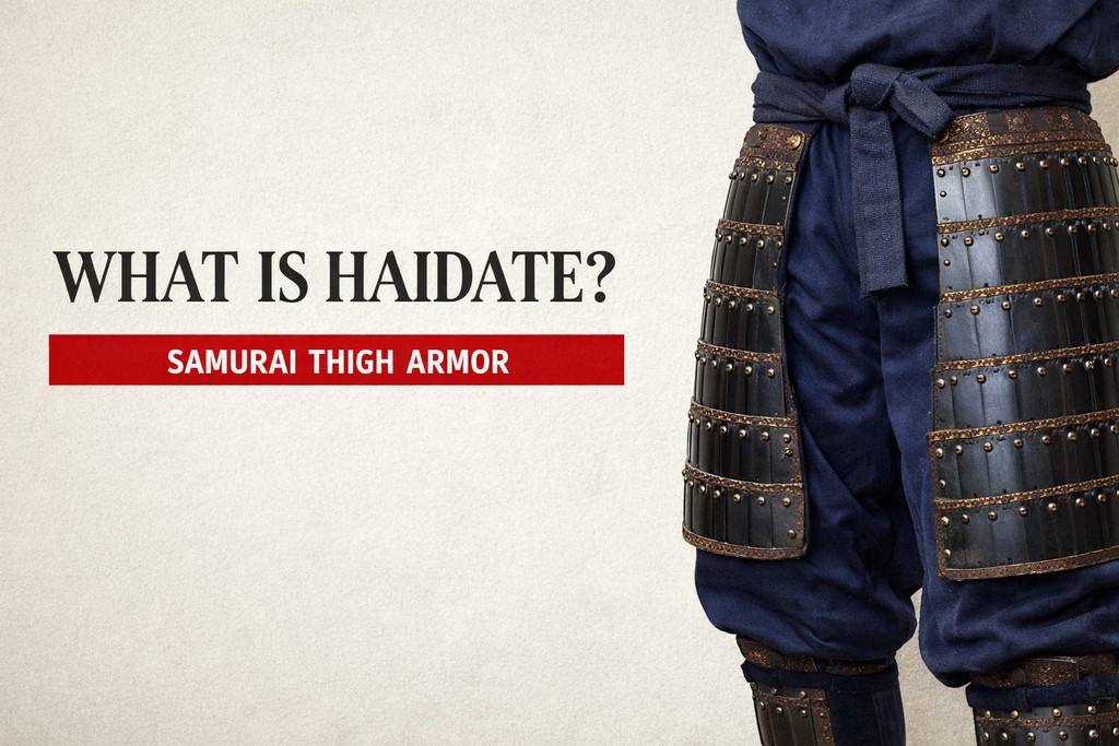 Introduce the Samurai Leg Armor Haidate History and types