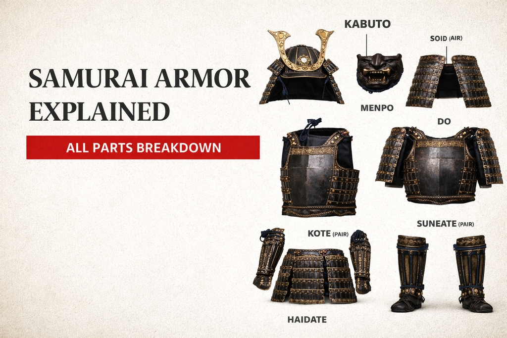 Samurai Armor Major Parts Explained