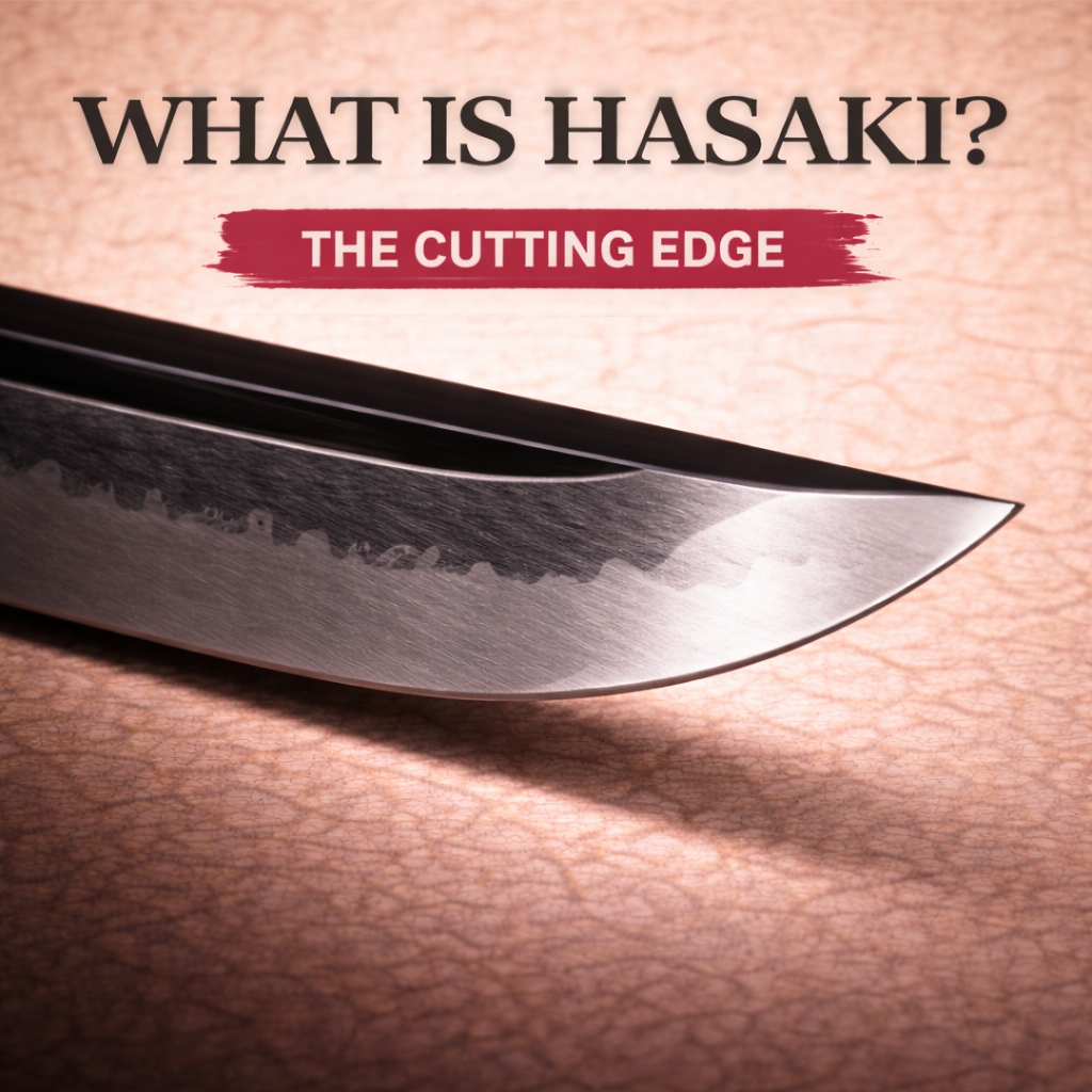 Katana Hasaki The cutting edge of a katana