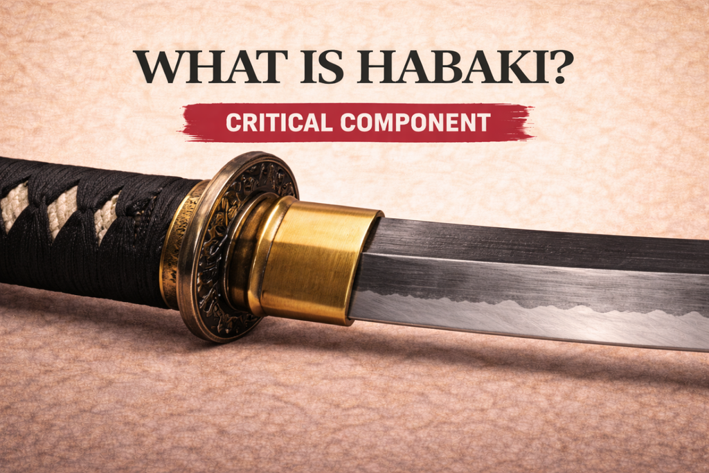 Katana Habaki A little component that will make or break your sword experience