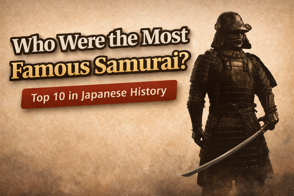 Top 10 Famous Samurai thought out the Japanese history