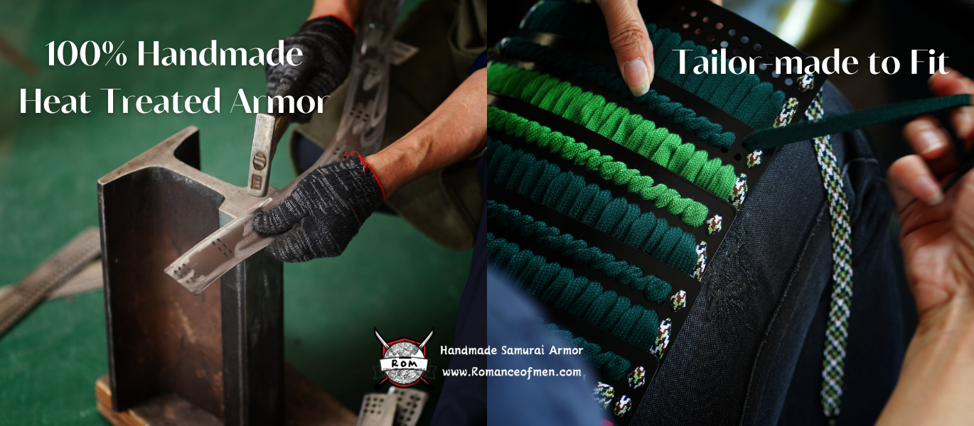 Showing Handmade Samurai Armor Process