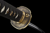The Surudoi Handmade Katana Extra Sharp Spring Steel Unokubi-Zukuri