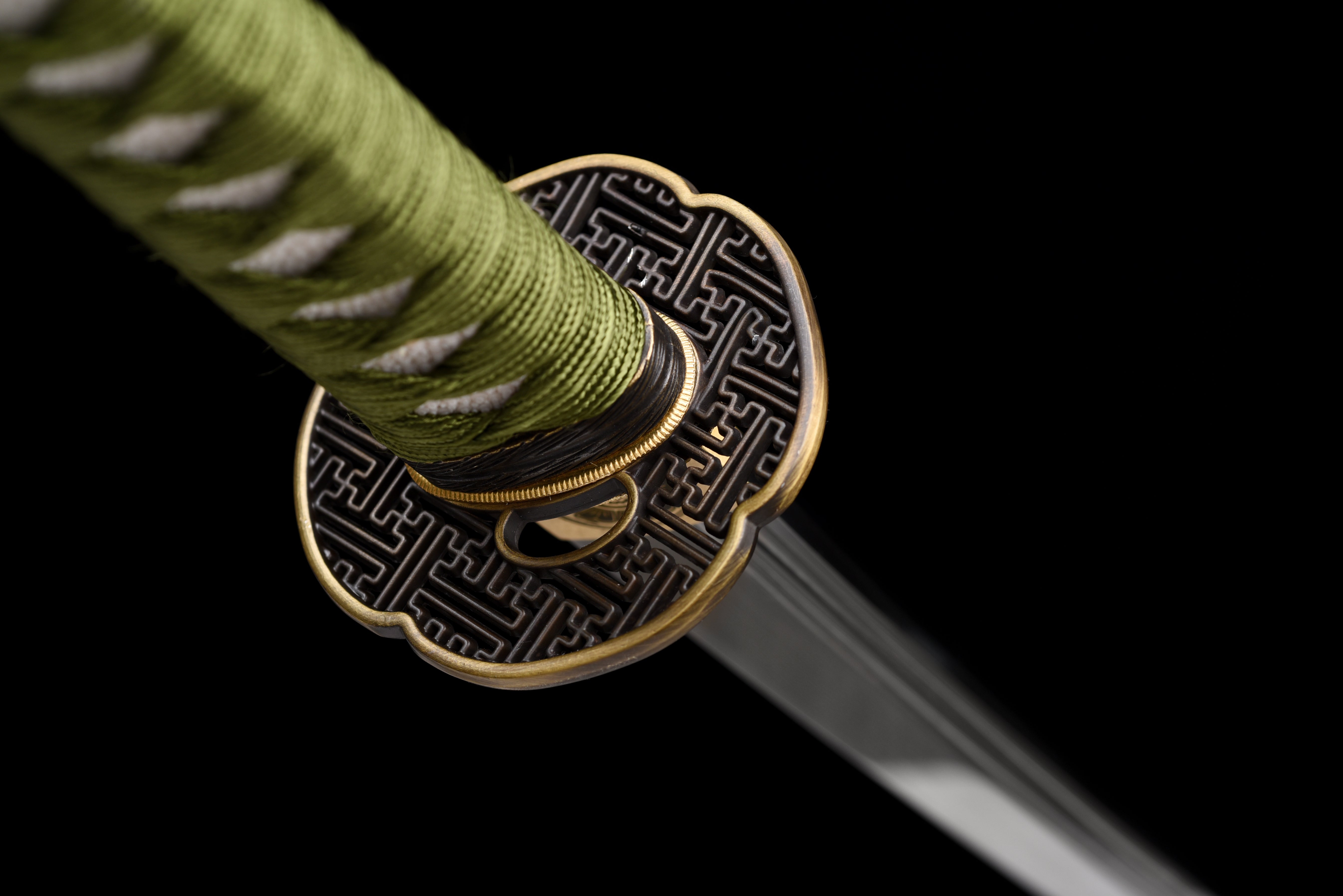 The Fukyo Katana Spring Steel Double Bohi Razor Sharp