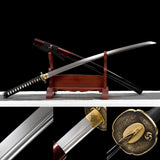 The Surudoi Handmade Katana Extra Sharp Spring Steel Unokubi-Zukuri