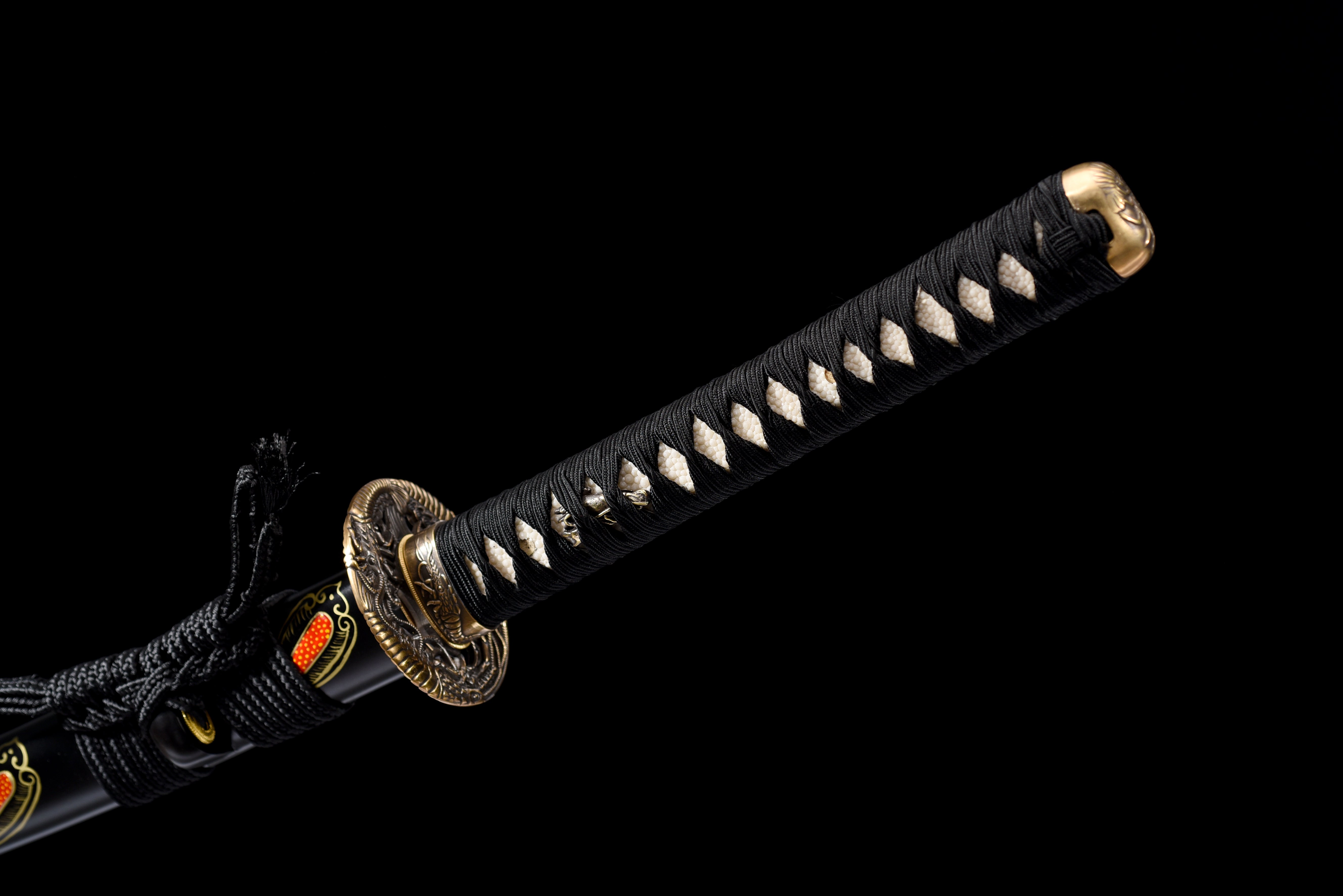 The Ebi Lobster Theme Katana T10 Steel Extra Sharp Aesthetic Polishing
