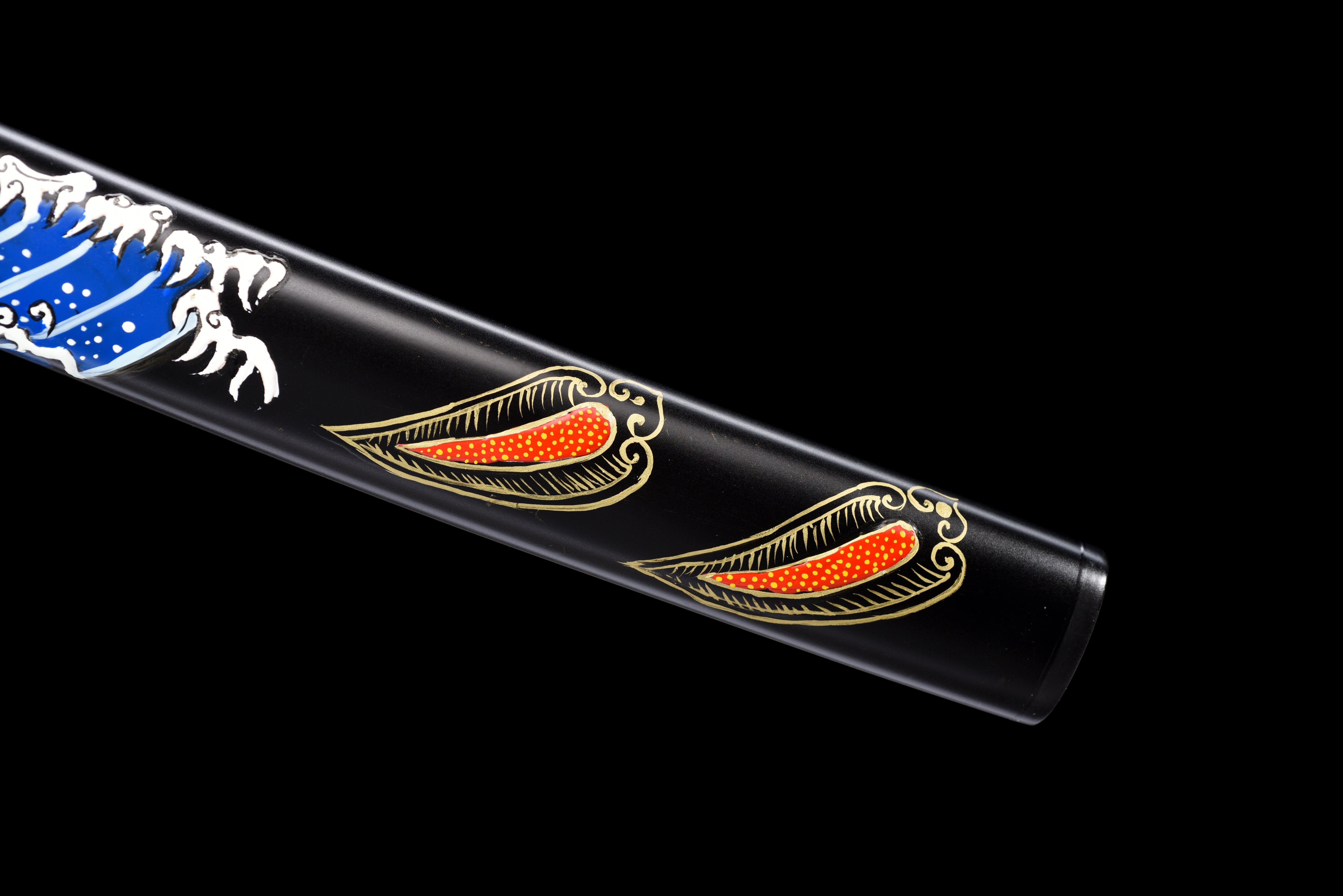 The Ebi Lobster Theme Katana T10 Steel Extra Sharp Aesthetic Polishing