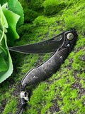 Nocturnal Terrors Damascus Steel Knife