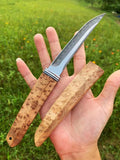 Rolling Hills Damascus Steel Fixed Blade Tanto