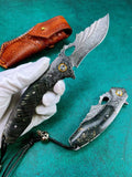 Nightshade Damascus Steel Knife