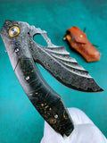 Nightshade Damascus Steel Knife