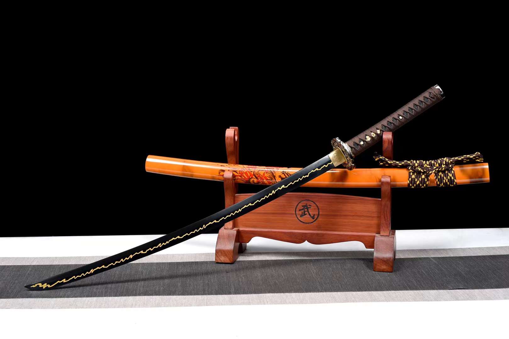 The Yama Hadesu Handmade Katana Manganese Steel