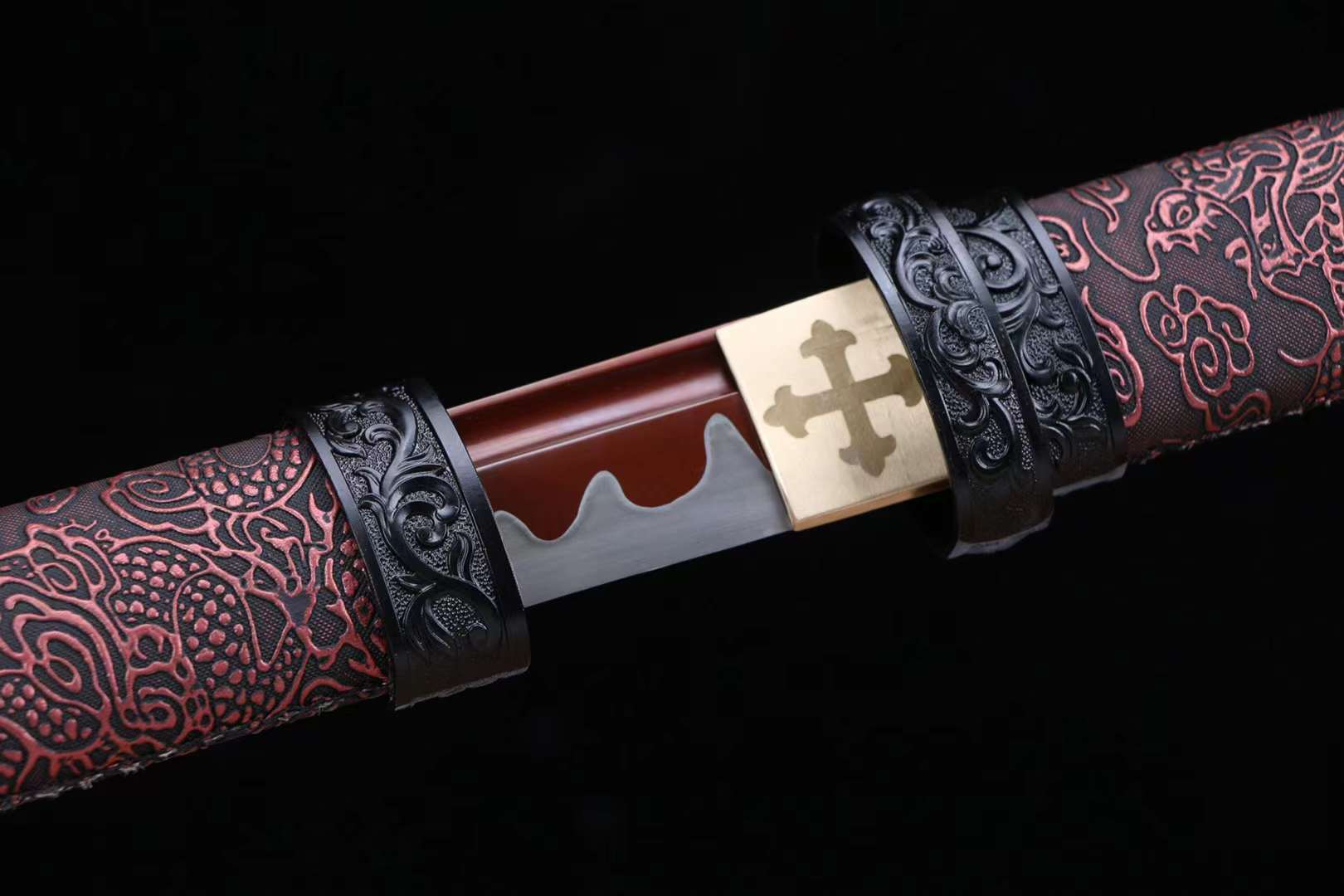 The Fayiasutikku Handmade Ninjato Manganese Steel