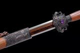 The Suave Dansei Handmade Chinese Sword Pattern Steel