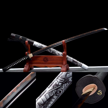The Fukugi Handmade Katana Pattern Steel