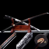The Fukugi Handmade Katana Pattern Steel