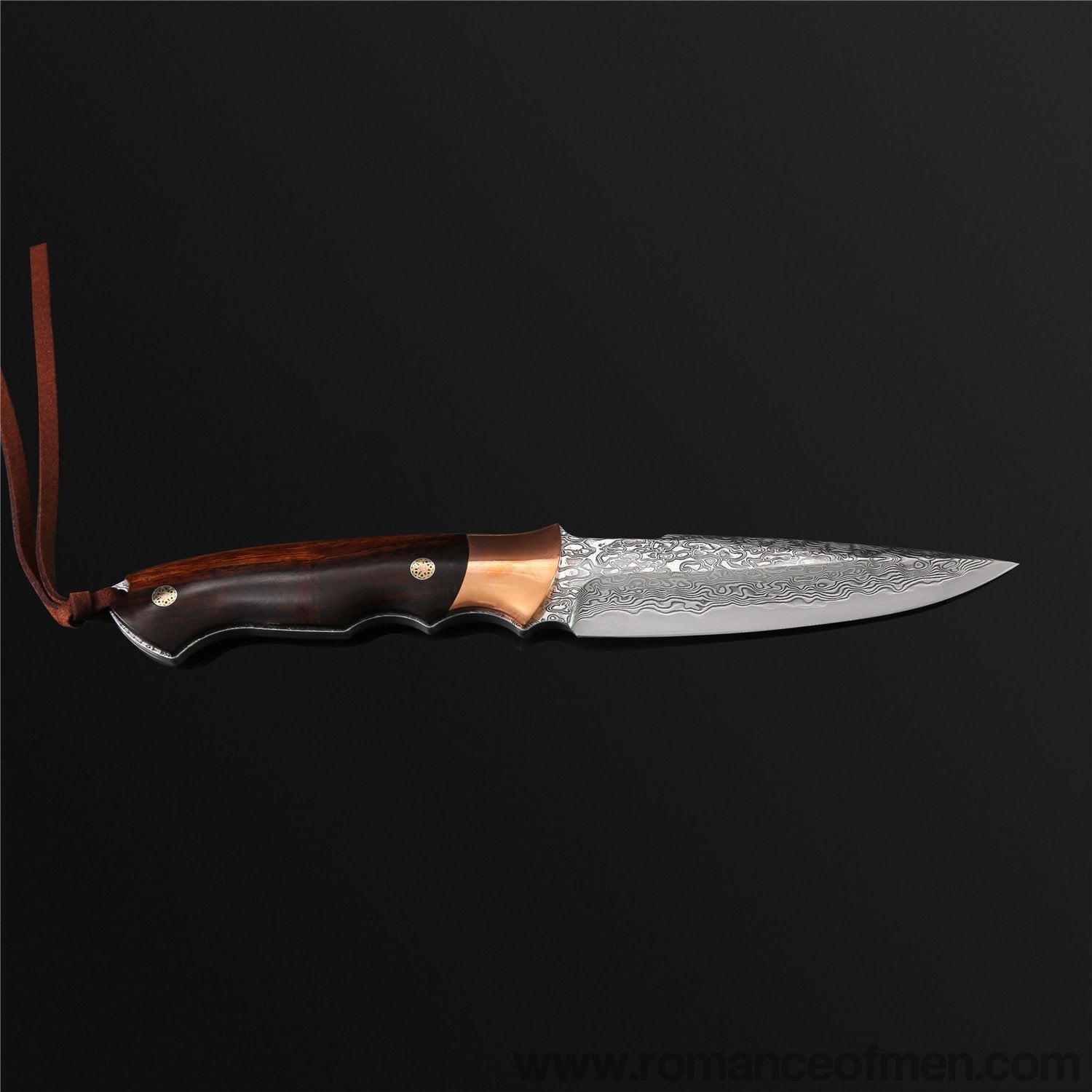 Blade of Glory Damascus Steel Fixed Blade-Romance of Men