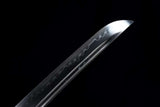 The Kamonconen Handmade Katana Wakizashi Clay Tempered T10 Steel