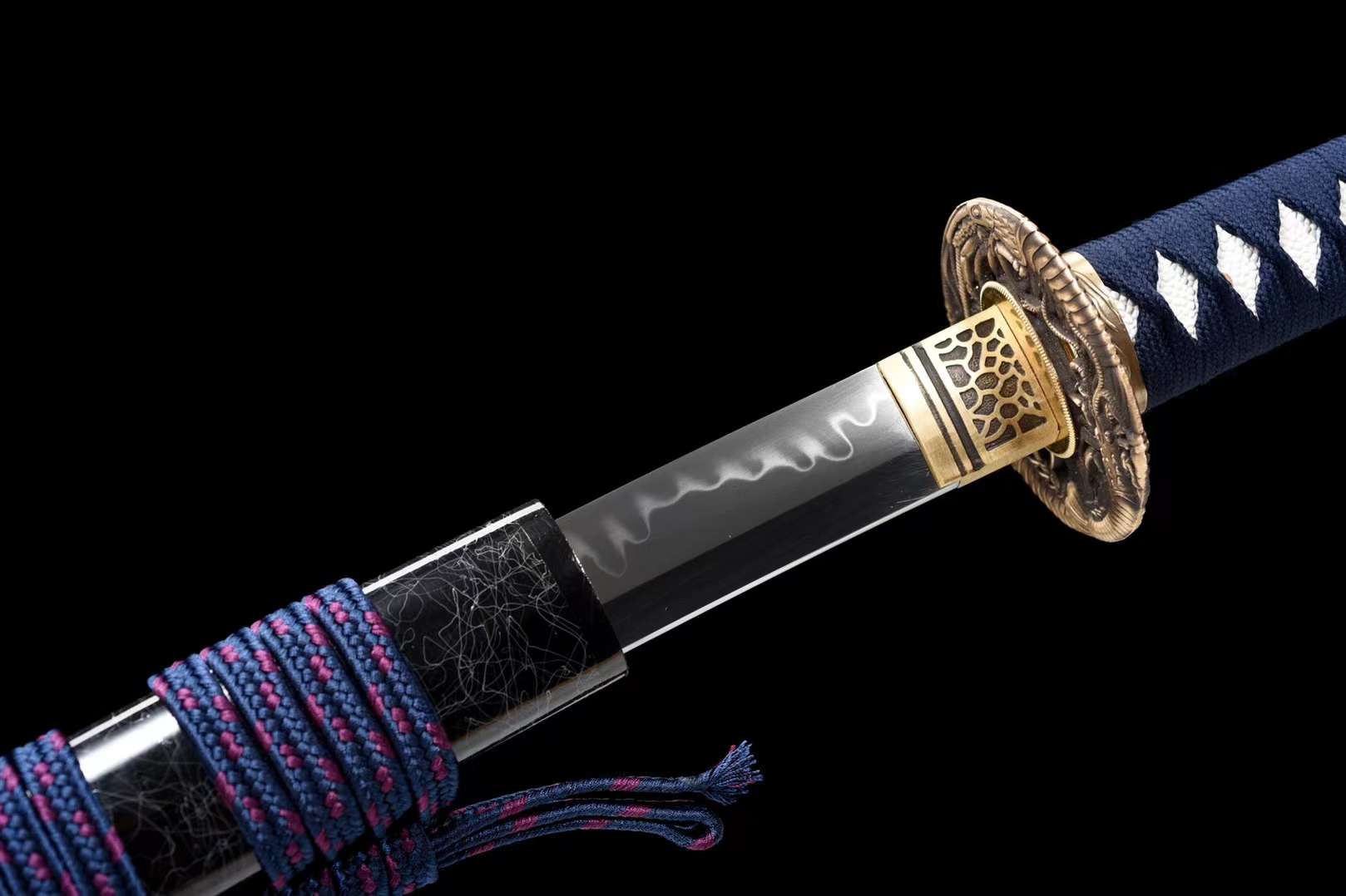 The Ronguzenmifu Handmade Katana Clay Tempered T10 Steel