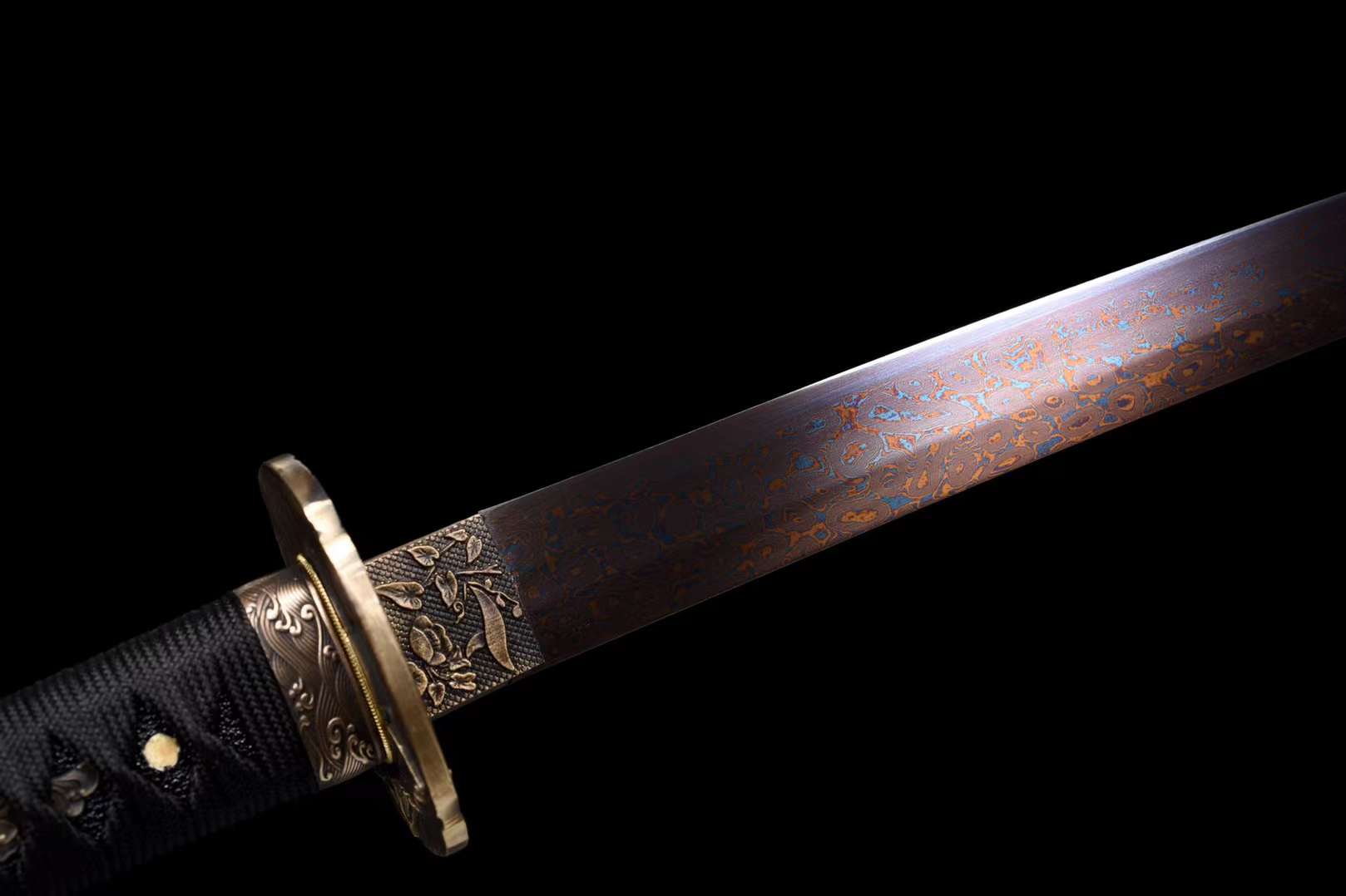 The Hasu Rokkotsu Handmade Wakizashi Pattern Steel