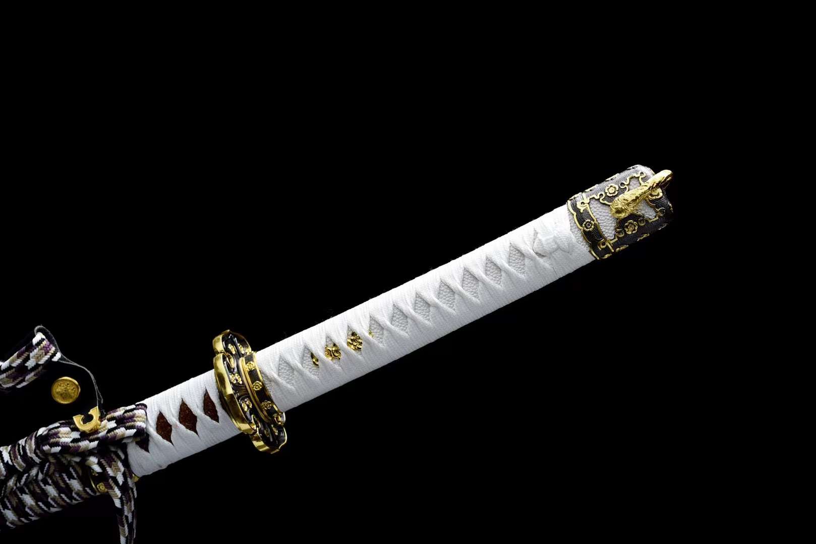 The Goruden Sakura Handmade Katana Spring Steel