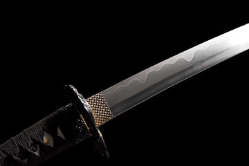 The Doragon Sonja Handmade Katana Wakizashi Pattern Steel