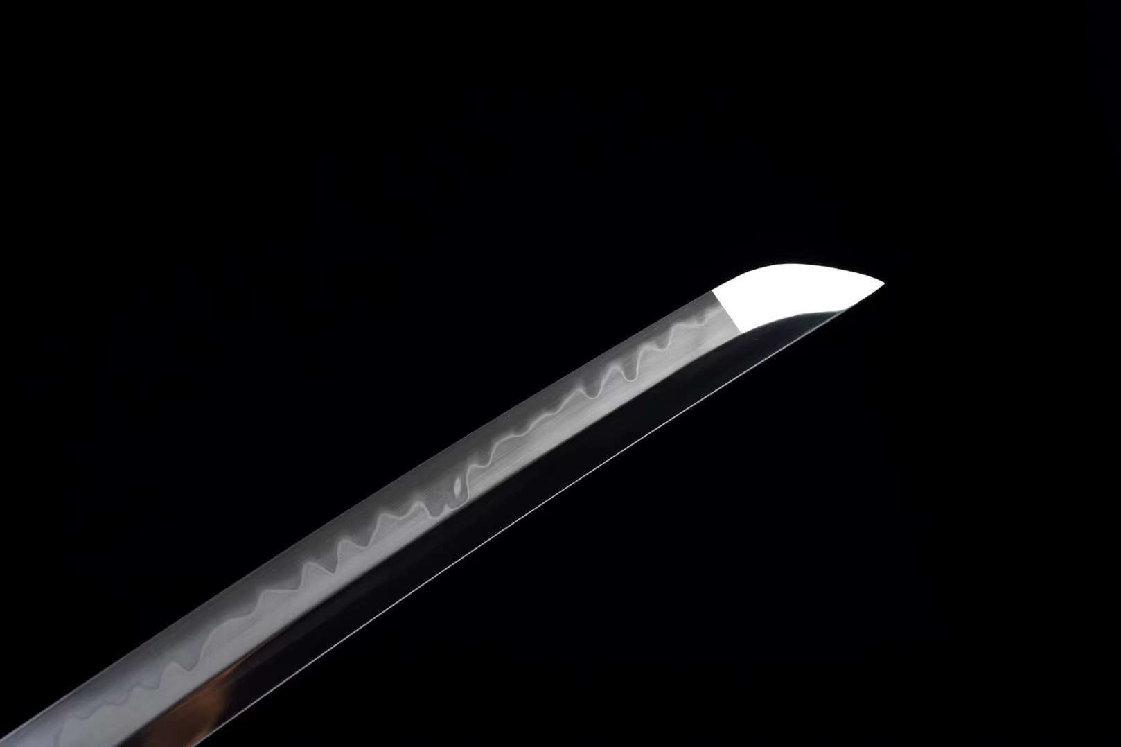 The Kiiroiharuka Handmade Katana Clay Tempered T10 Steel