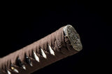 The Kodai Hoshizora Handmade Tanto Katana Clay Tempered T10 Steel