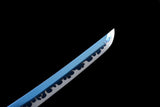 The Shiroi Sakura Handmade Tanto Katana Manganese Steel