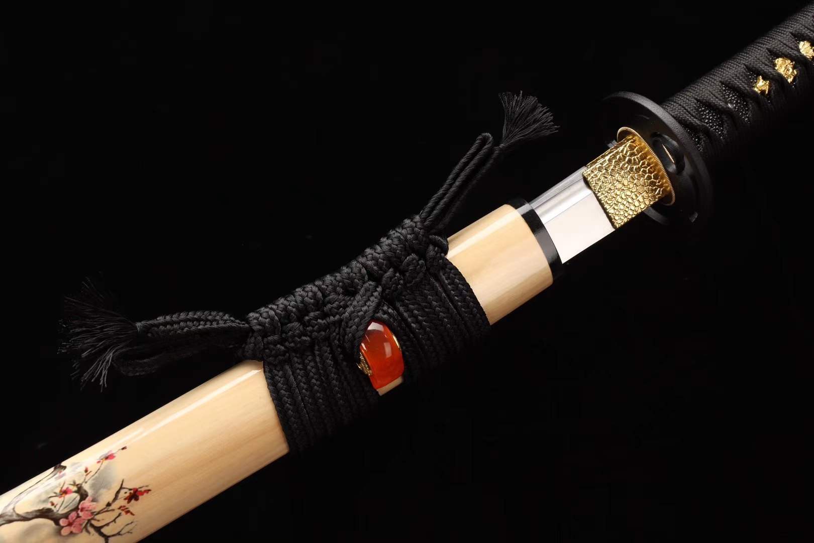 The Yama Akuma Handmade Katana Spring Steel