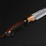 Blade of Glory Damascus Steel Fixed Blade-Romance of Men