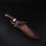 The Zeal Damascus Steel Fixed Blade