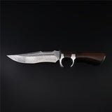 The Zeal Damascus Steel Fixed Blade