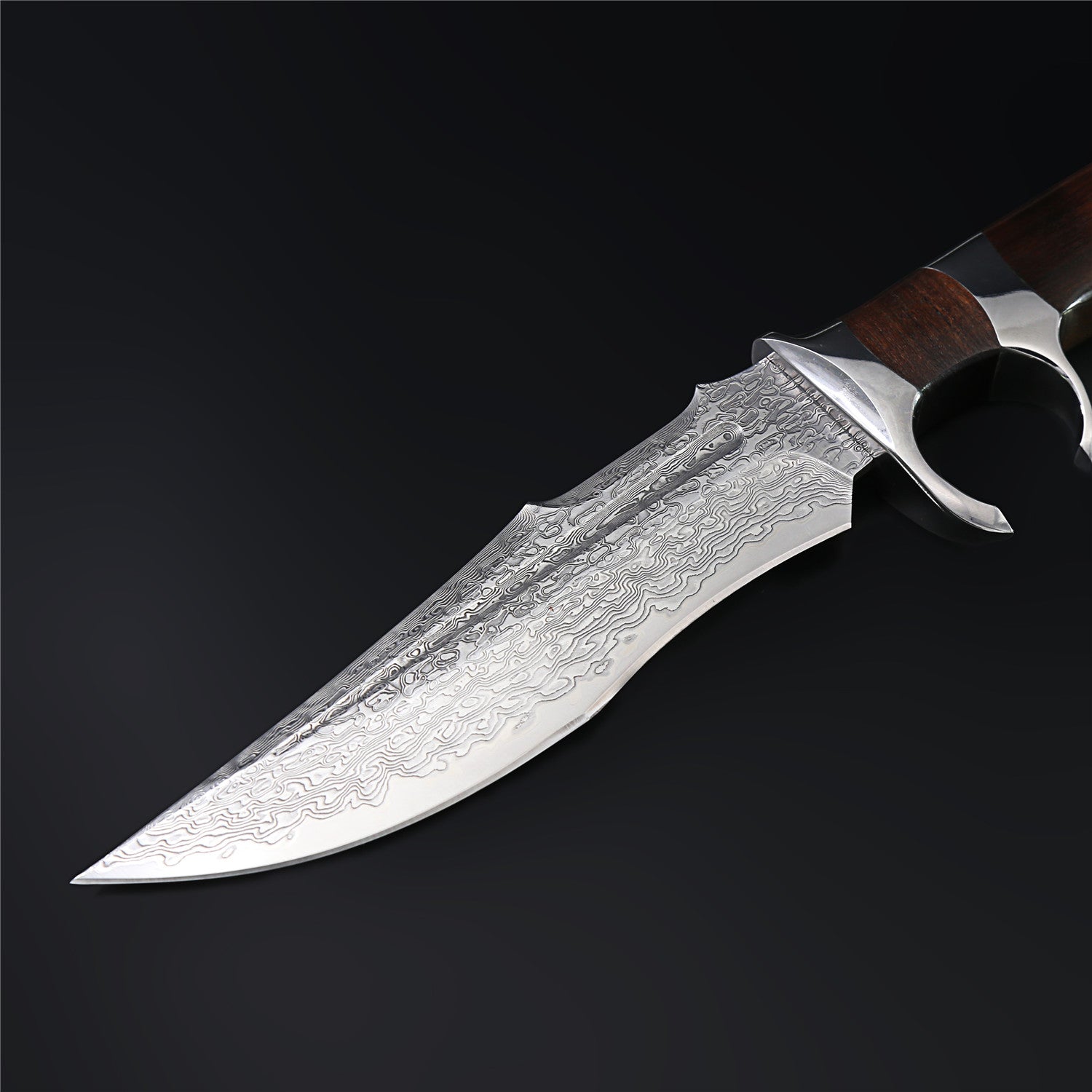 The Zeal Damascus Steel Fixed Blade