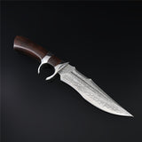 The Zeal Damascus Steel Fixed Blade