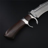 The Zeal Damascus Steel Fixed Blade