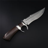 The Zeal Damascus Steel Fixed Blade