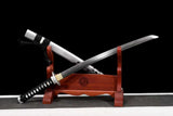 The Horidoragon Yuisho Handmade Katana Wakizashi Pattern Steel