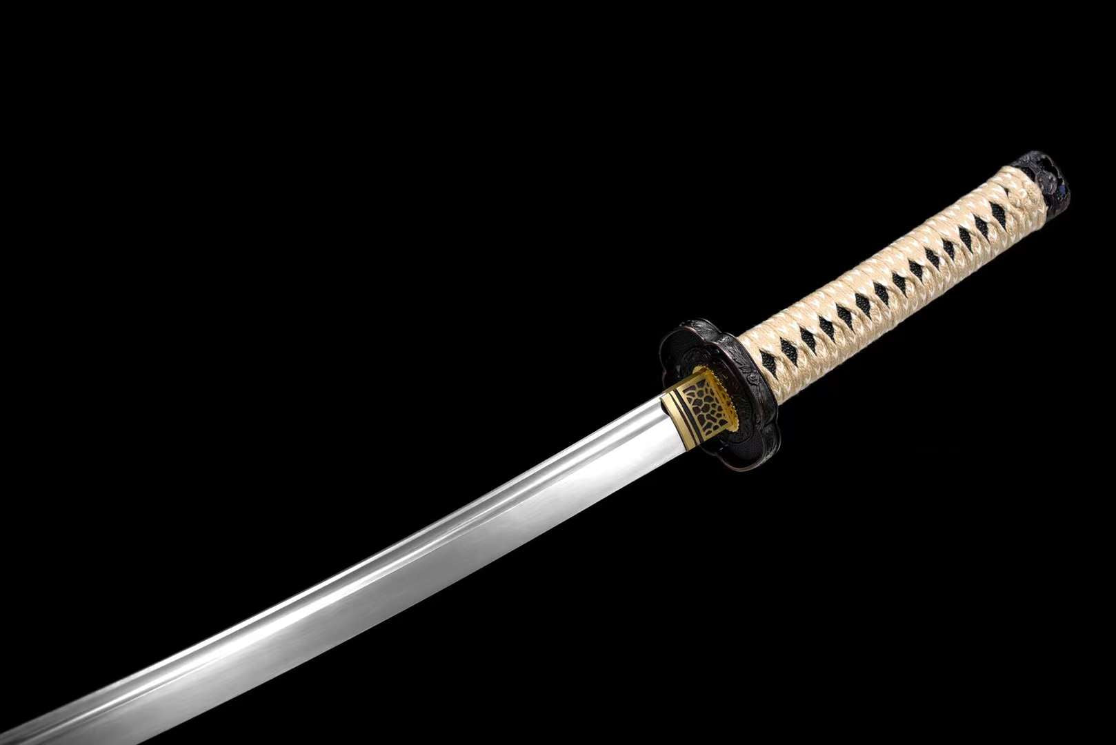 The Koganegiku Handmade Katana Spring Steel