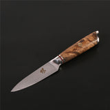Shadow Series Damascus Steel Kitchen Knife Set
