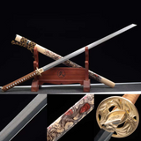 The Mukomizuna Handmade Chinese Dao Pattern Steel