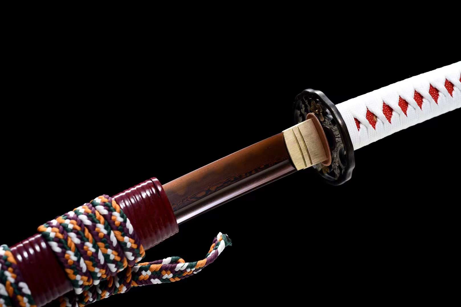 The Suzawa Eiyuki Handmade Katana Clay Tempered Pattern Steel