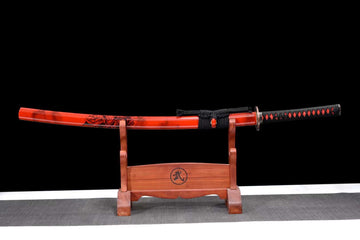 The Humuragado Handmade Katana Clay Tempered Carbon Steel