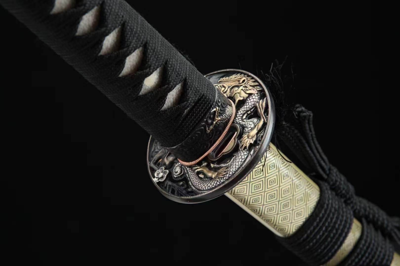 The Shoku Buronzu Handmade Katana Pattern Steel