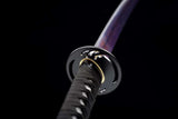 The Shizukana Lan Handmade Reverse Blade Katana Pattern Steel